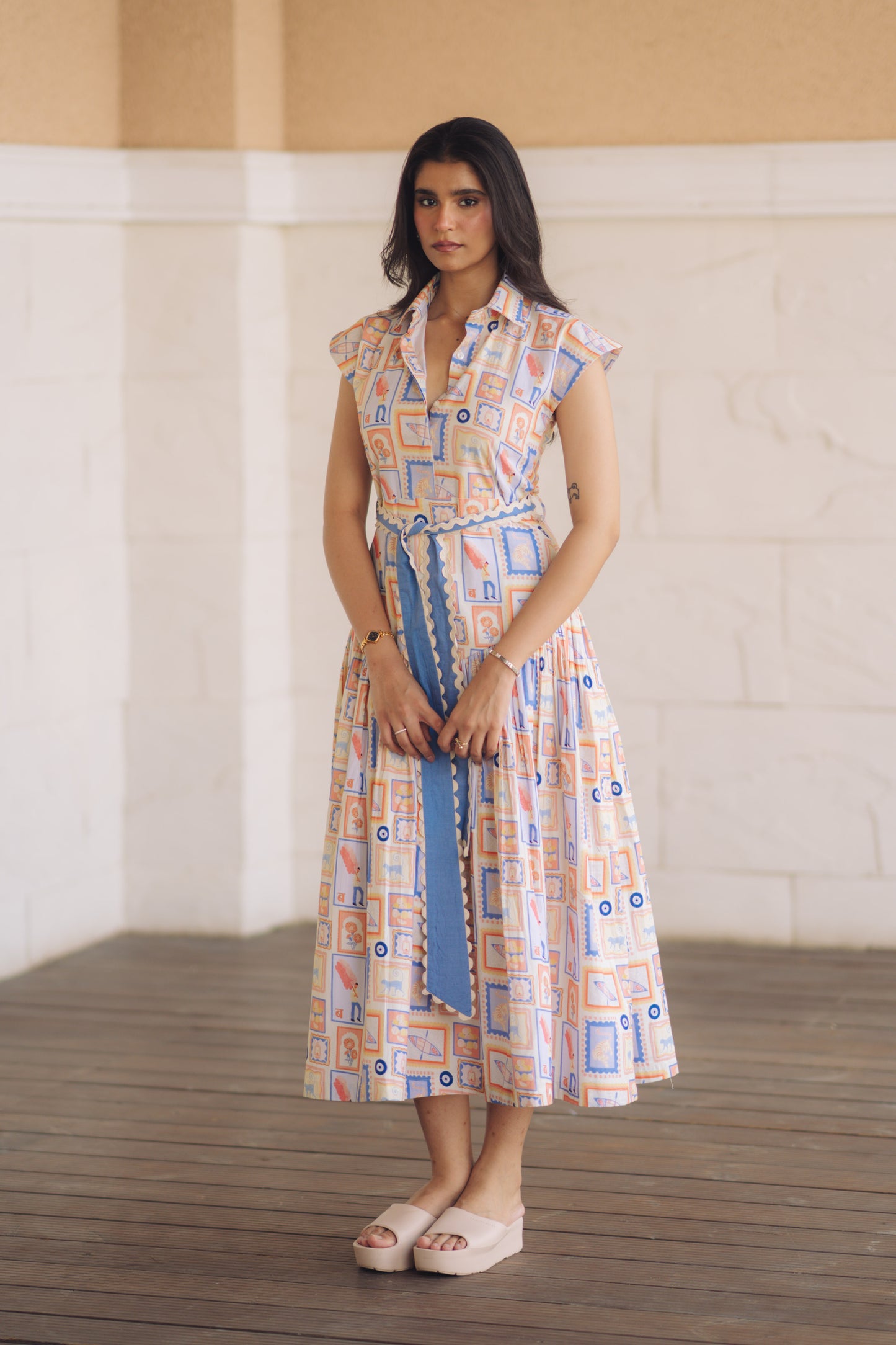 Memory Box Belt Dress