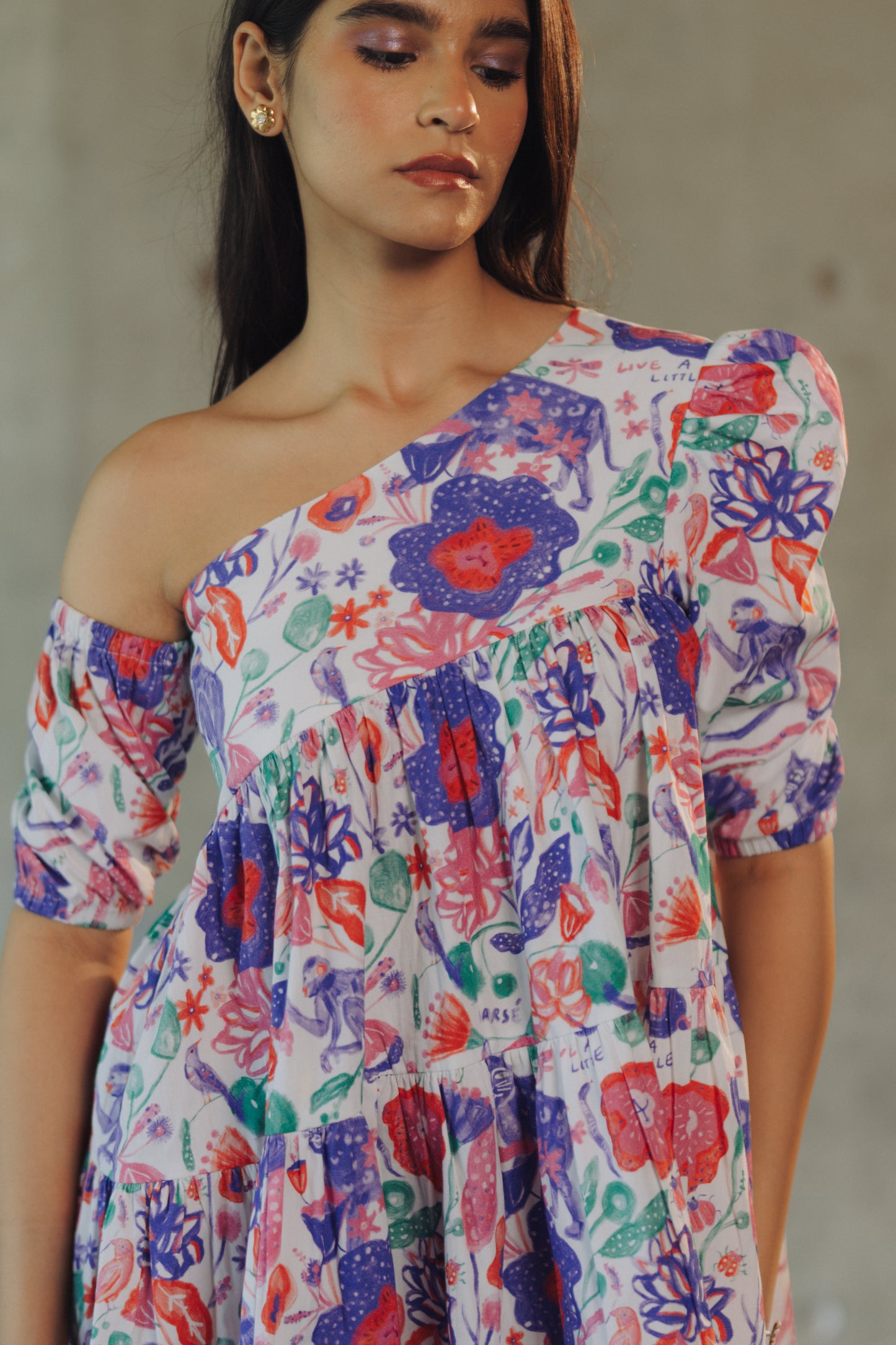 The Monkey Print Dress