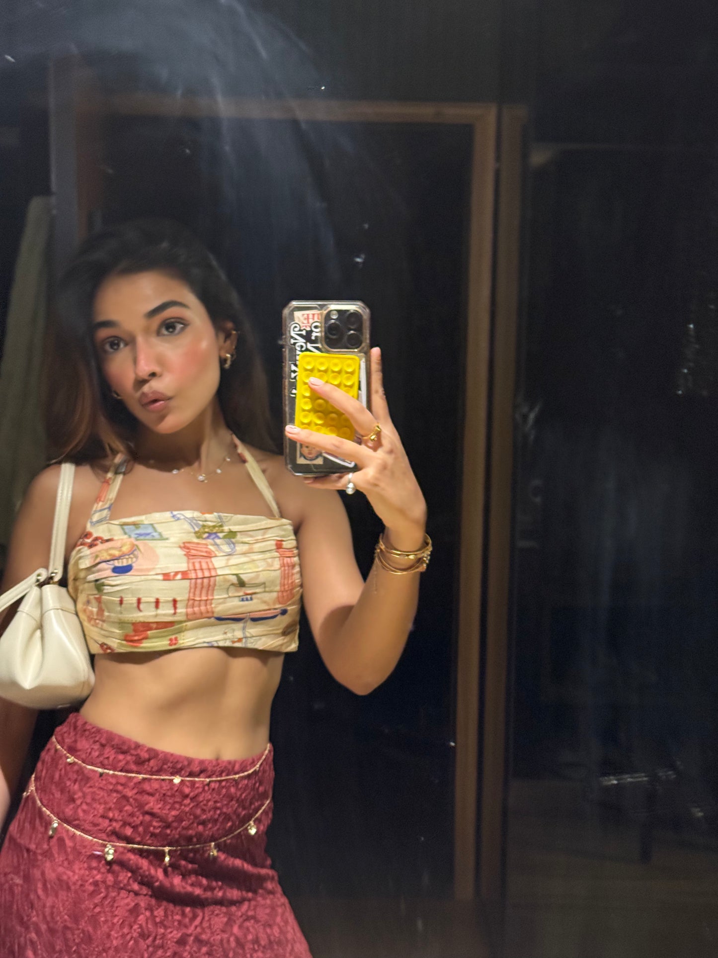 Cropped Bandeau top