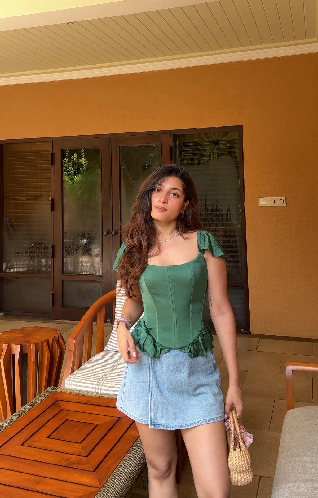 Ruffle Jiya Corset