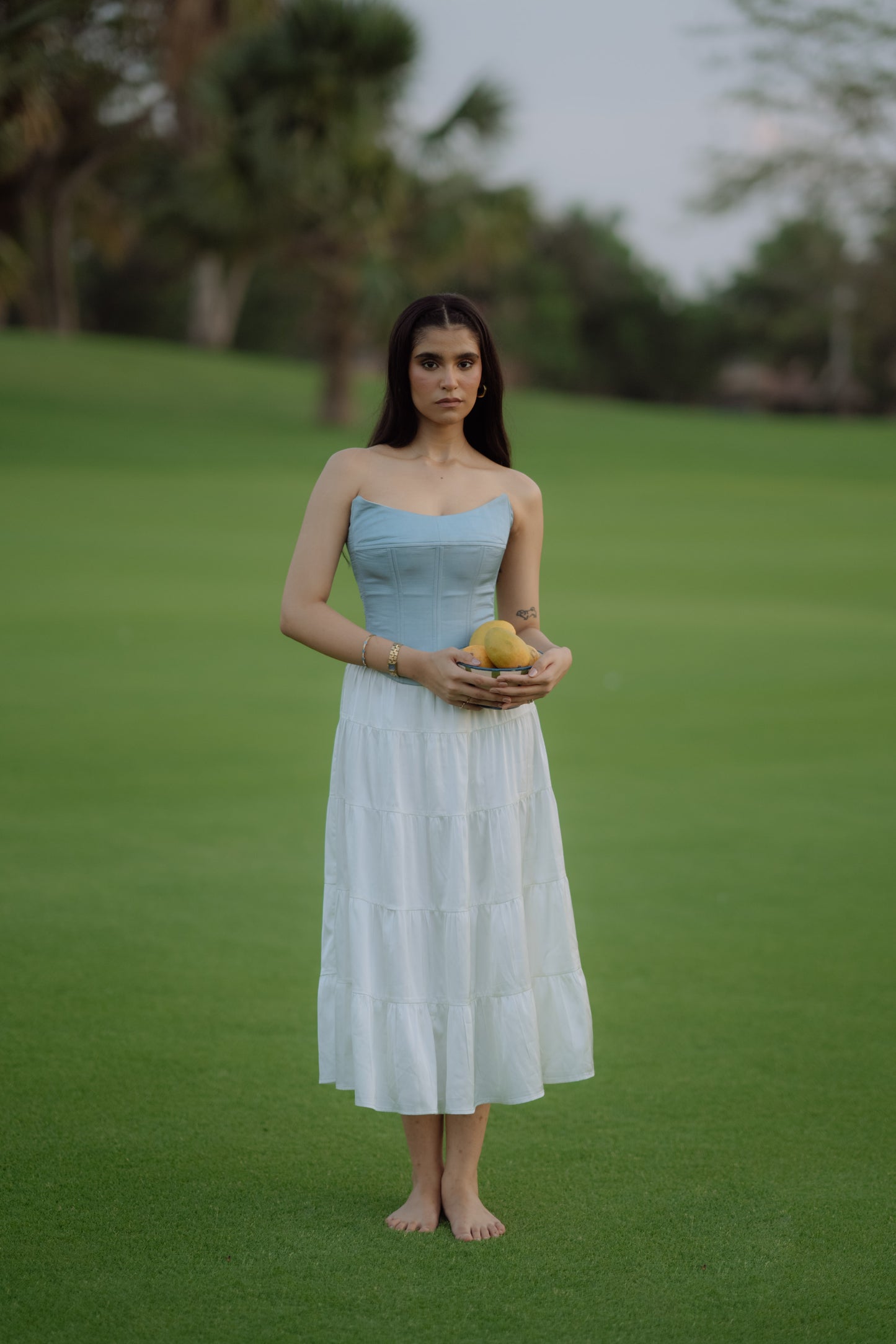In The Clouds Midi Skirt