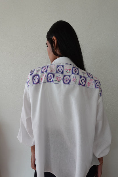 Frosted Cover-Up Shirt