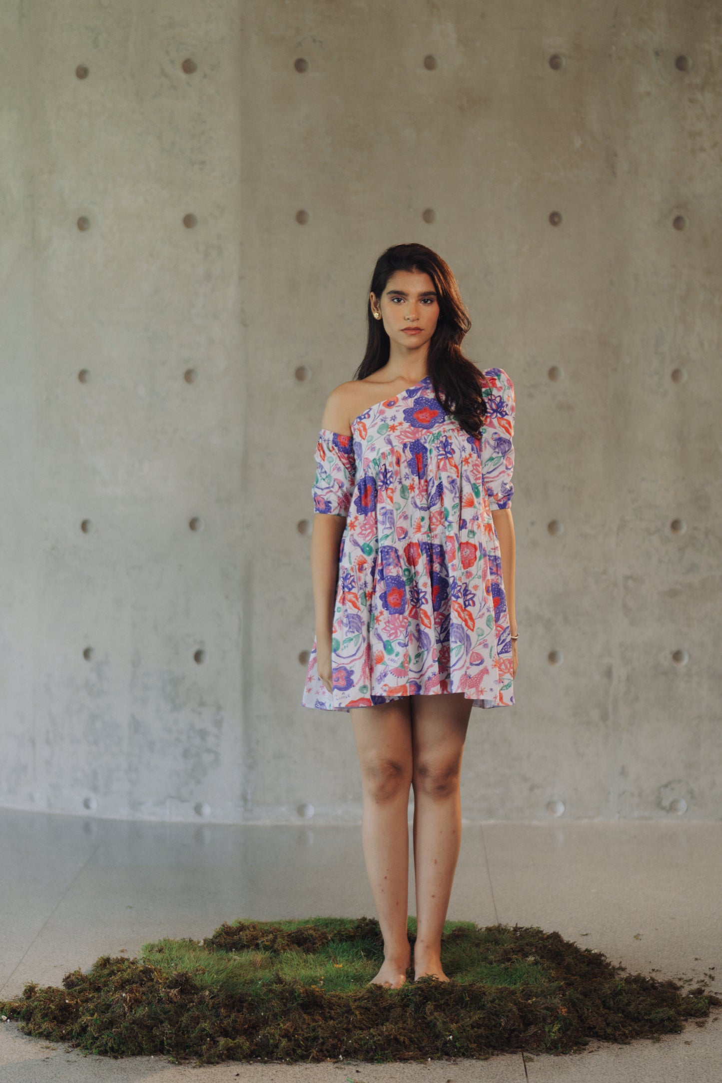 The Monkey Print Dress