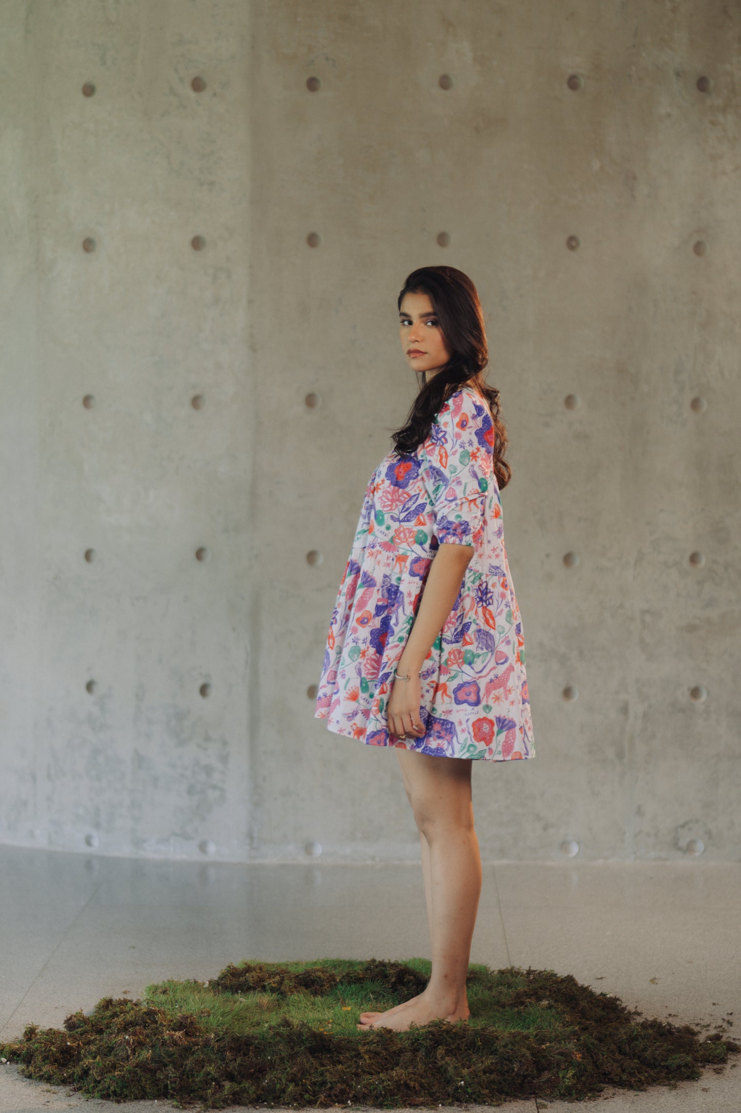 The Monkey Print Dress