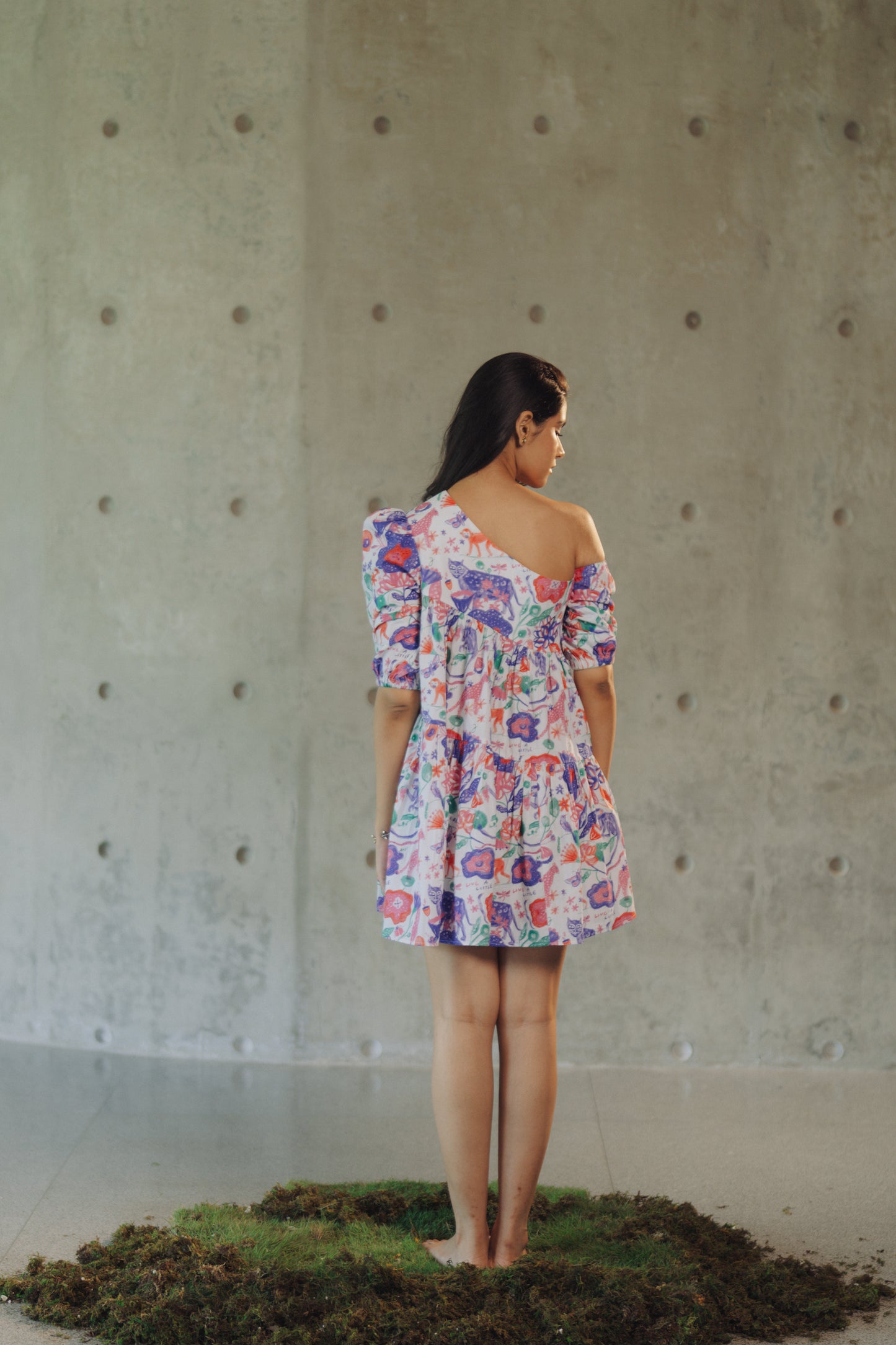 The Monkey Print Dress
