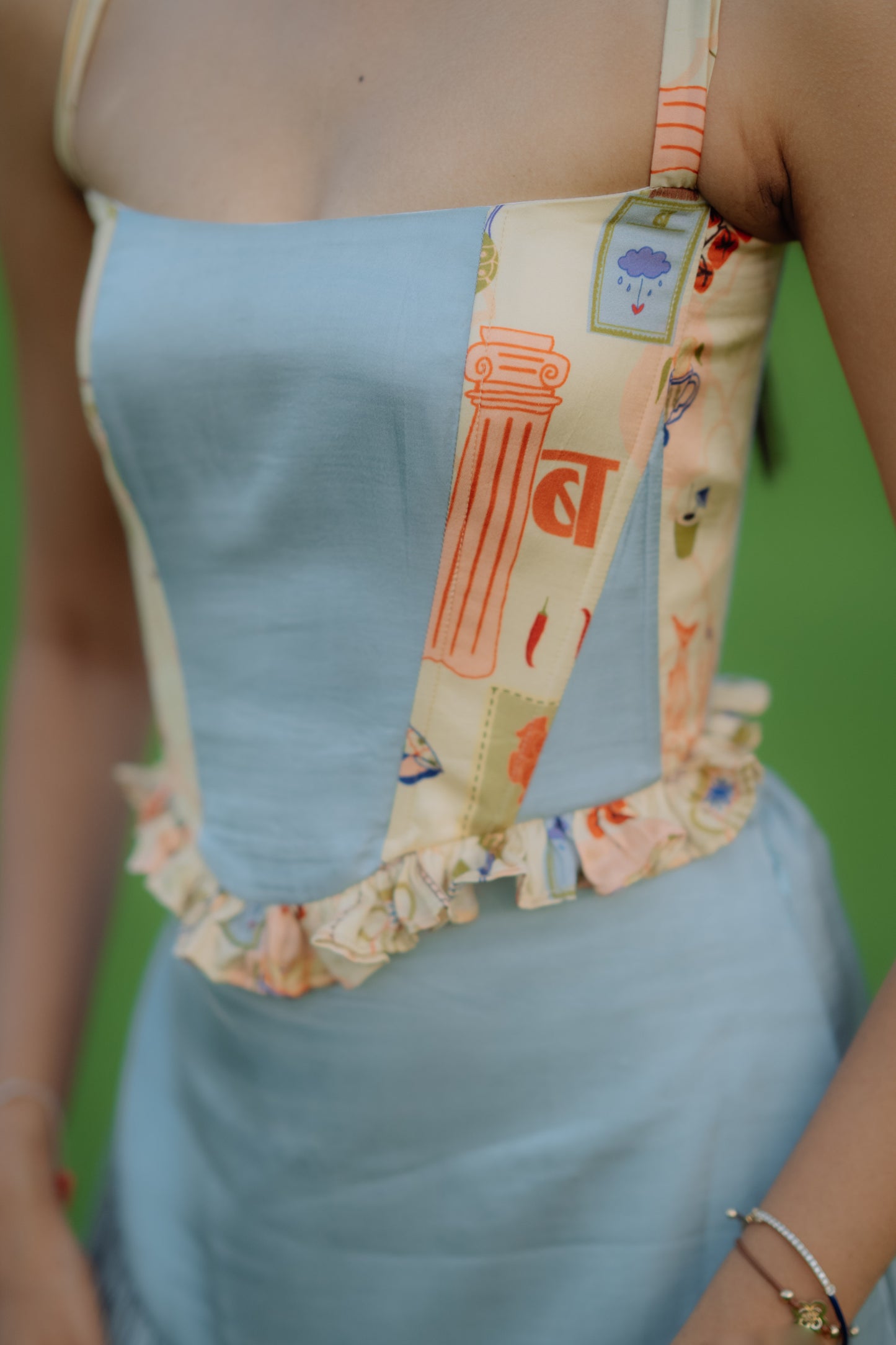 Coral Kissed Corset